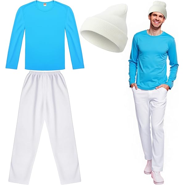Amazon.com: Fun Costumes The Smurfs Women's Smurfette Vintage 80s 90s TV  Show Character Cosplay Outfit Blue XS : Clothing, Shoes & Jewelry