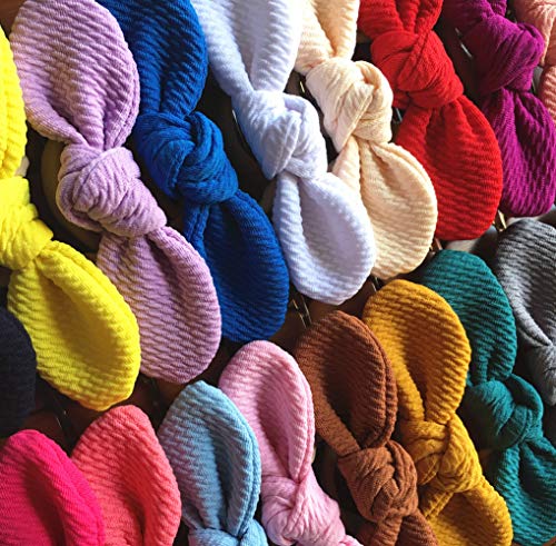 Baby Headbands Turban Knotted, Girl's Hairbands for Newborn, Toddler and Children's