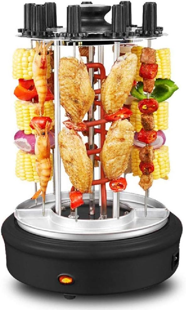 Review Electric BarbecueAutomatic Rotating Electric Barbecue 1200W