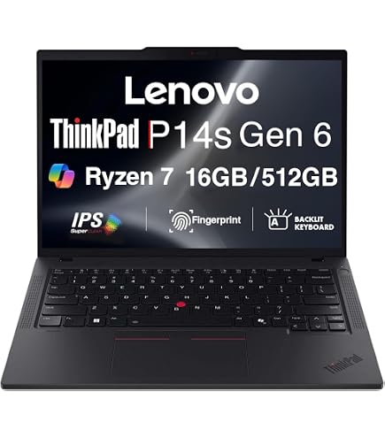 Amazon.com: Lenovo ThinkPad P14s Gen 2 21A0001MUS 14