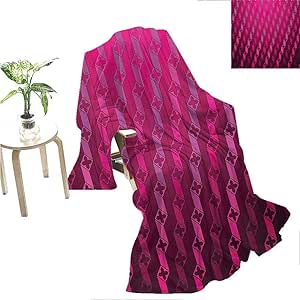 Midnight & Magenta Check Blanket Scarf | Accessories ...