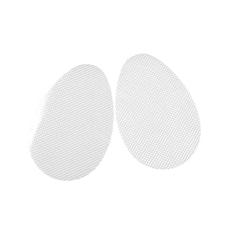 TENDYCOCO 1 Paar Sohle Sohle rutschfeste, selbstklebende durchsichtige Sohlenprotektoren (weiß)