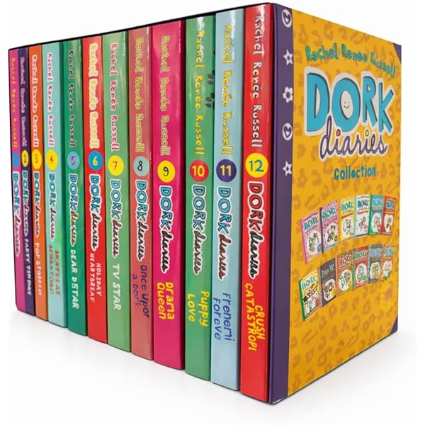 Dork Diaries By Rachel Renee Russell 12 Books Collection Set