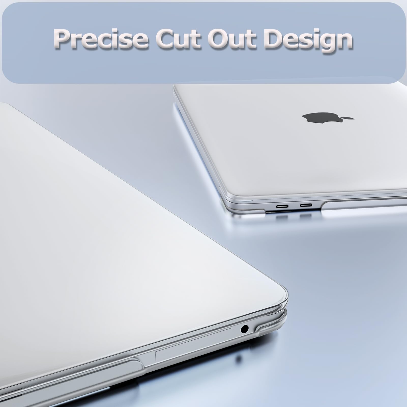 MOSISO Compatible with MacBook Pro 13 inch Case M2 2025, 2024, 2023, 2022-2016 A2338 M1 A2251 A2289 A2159 A1989 A1708 A1706, Plastic Hard Shell&Keyboard Cover&Screen Film&Storage Bag, Crystal Clear