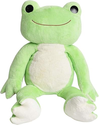 Amazon ぬいぐるみ 特大 かえるのピクルス ベーシック ピクルス ふわふわ 大きめ 2lサイズ 2l Ll かわいい 大きめ 大きい ラッピング プレゼント ギフト シューズ バッグ