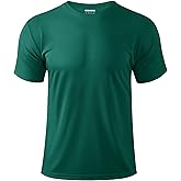 Boladeci Men's Swim Shirt Short Sleeve UPF 50+ Sun Protection SPF UV Moisture Wicking Lightweight Quick Dry Rash Guard