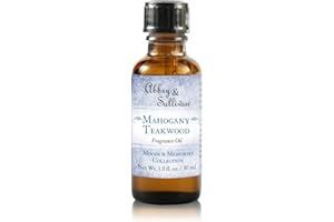 Abbey & Sullivan Fragrance Oil, Mahogany Teakwood, 1 oz.