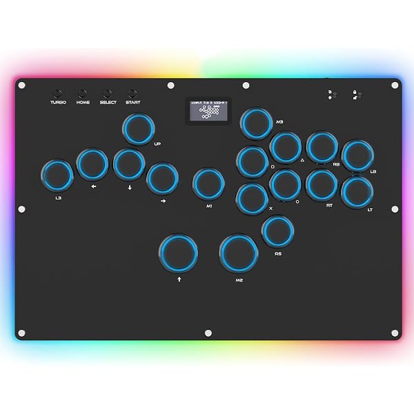 Amazon.com: XIAO SHI MIN STORY Leverless Arcade Stick, All-Button