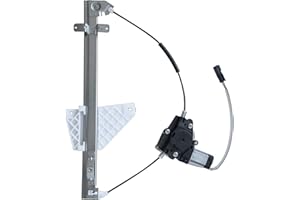 MOJTBE 741-374 Rear Driver Side Power Window Regulator with Motor Assembly Compatible with 2001-2004 Jeep Grand Cherokee,OE 11A127, 11R101, 2552-6328L, 660230, 82434BR, APWR0072, ARBJ491703, SK741374,WL41052
