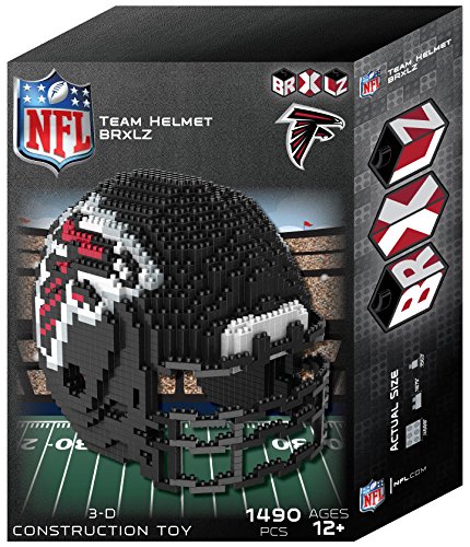 4 Atlanta+Falcons+3D+Brxlz+Helmet