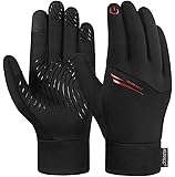 Kid's Touchscreen Gloves for Boys and Girls, Warm Winter Running Sport Gloves 4 to 10 Ages (Pair)
