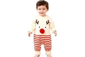 AGQT Newborn Baby Boys Outfit Set with Hat Long Sleeve One Piece Romper Size 0-24 Months