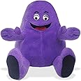 BeyondNice Grimace Shake Yellow Hat Burger Busters Shake Plushies Plush Toy Plushie Stuffed Animal Toy Game Doll Toddlers Toys (Purple-1)