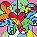 Colour Talk DIY Oil Painting, Paint by Number Kits for Kids - Abstract Colorful Butterfly 8