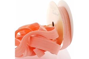 HAIRBOW CENTER LLC 5/8" Fold Over Elastic Peach 3 Yard