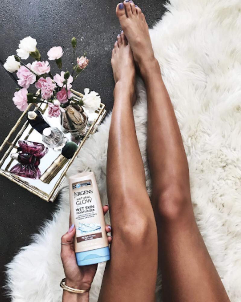 jergens natural glow wet