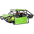 INJORA 34g Rock Buggy Body Shell Nylon Chassis Kit for SCX24 C10 JLU Bronco Base Camp Axial 1/24 RC Crawler Car Upgrade Parts (Green)