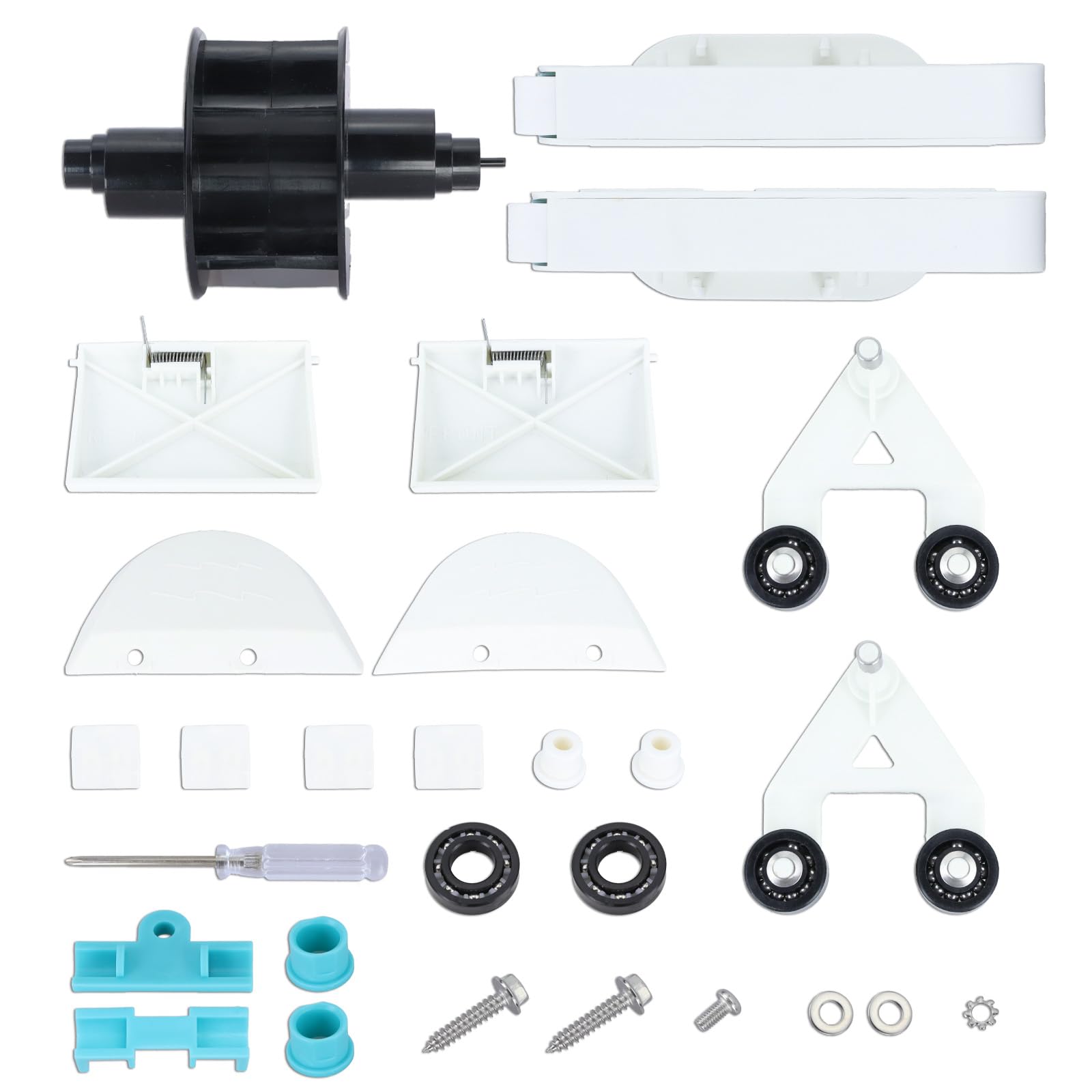 Photo 1 of ****MISSING PIECES**** Kefly AXV417WHP Pool Cleaner Pod Swing Kit & AXV621DAT Pool Vac A-Frame/Turbine Kit Compatible with Hayward Navigator Arneson Pool Vac Plus Pool Vac Ultra Pool Cleaners
