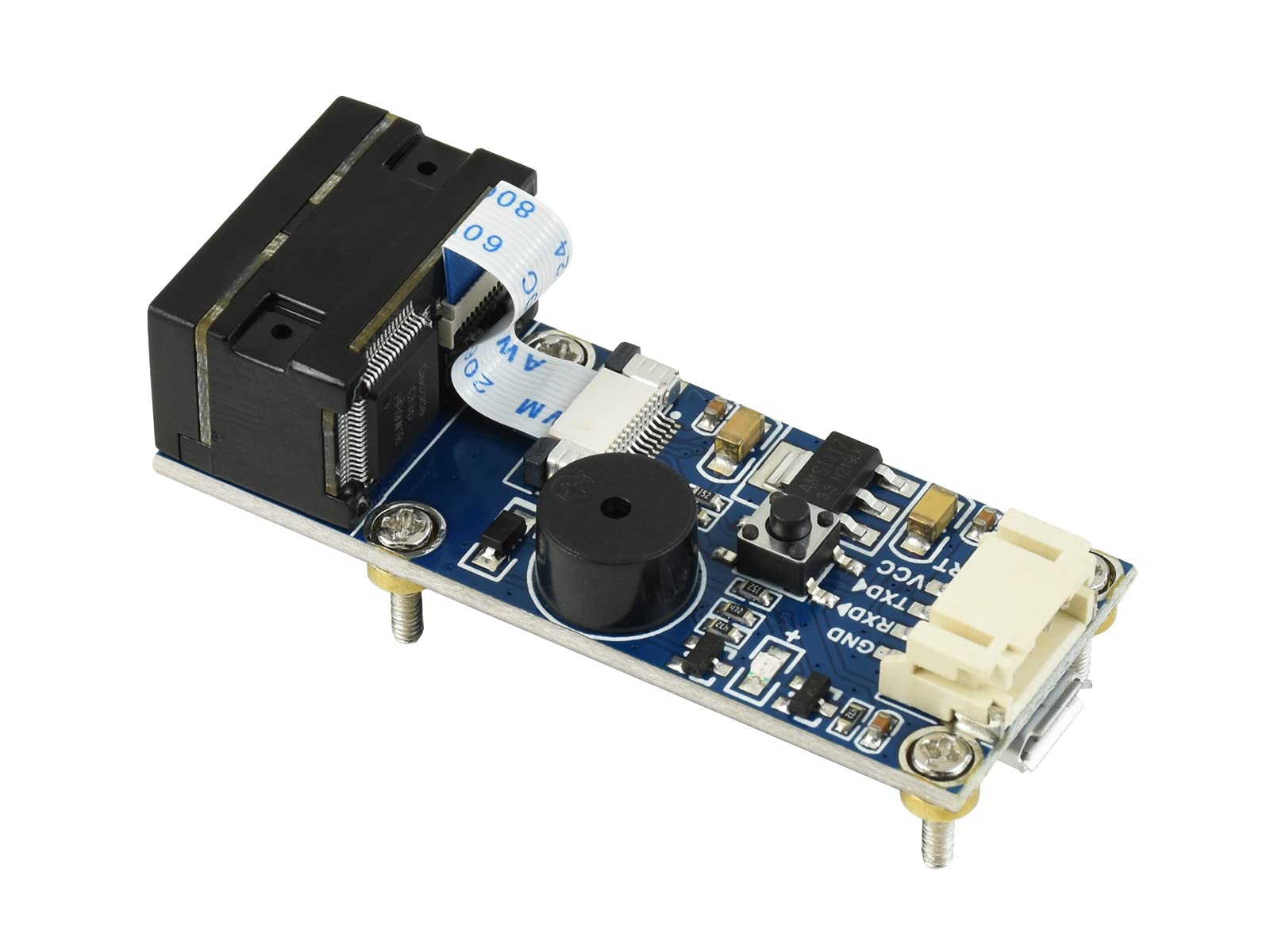 Waveshare Barcode Scanner Module, for Reading 1D/2D Codes on Paper or PC Screen