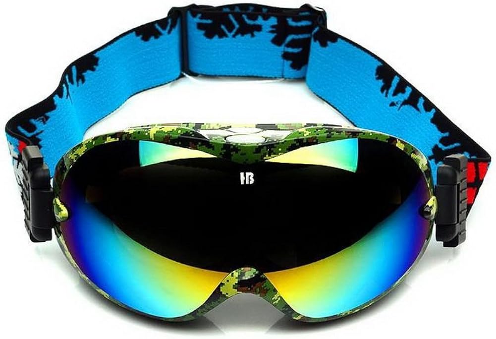 Cool Ski Goggles Colorful Coated Lens DualLayers Snowboarding Goggles for Adult Amazon.ca