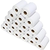 NATURALABEL 5000 PCS 4" x 6" Direct Thermal Shipping Labels for Small Business, with Perforated Lines, Compatible with Rollo and Zebra (20 Rolls, 250 Labels/Roll)