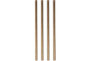 NUOBESTY 4pcs Knife Making Handle Pins - Solid Copper Rivet Rods - Peening Pins for Knife Scales - DIY Hardware for Cutlery S