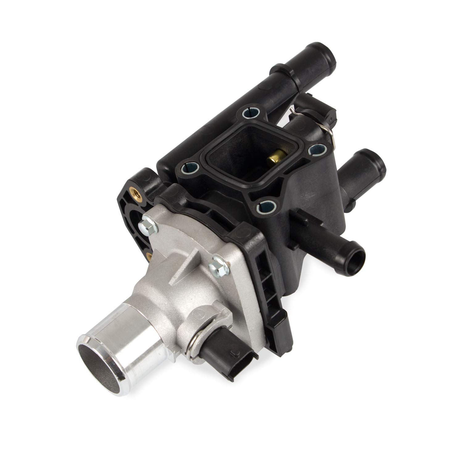 for Chevrolet Engine Coolant Thermostat Housing with Sensor Gasket for