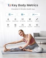 RENPHO Elis Chroma Smart Scale with Lights 13 Health Metrics Bluetooth view 3