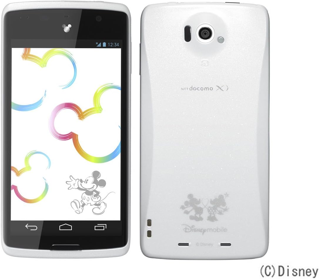 Amazon Disney Mobile on N03E ホワイト 白ロム 携帯電話本体 通販