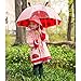 Skip Hop Zoo Little Kid and Toddler Hood Rain Jacket, Medium, Multi Ladie Ladybug