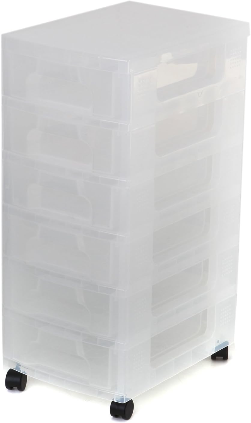 Really Useful Plastic Storage Unit 6x7l Drawer Color Clear