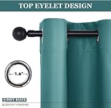 PONY DANCE Blackout Curtain Turquoise Green 132x210 cm Insulated 1 Piece view 7