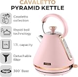 Tower Cavaletto 1.7 Litre Kettle Rapid Boil Pink Rose Gold T10044PNK view 2