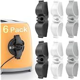 Daisyhome Cord Organizer for Kitchen Appliances-6PCS, Adhesive Cord Holder | Appliance Cord Organizer stick on, Small Kitchen Appliances Cord keeper, Cord Winder for Pressure Cooker, Stand Mixer