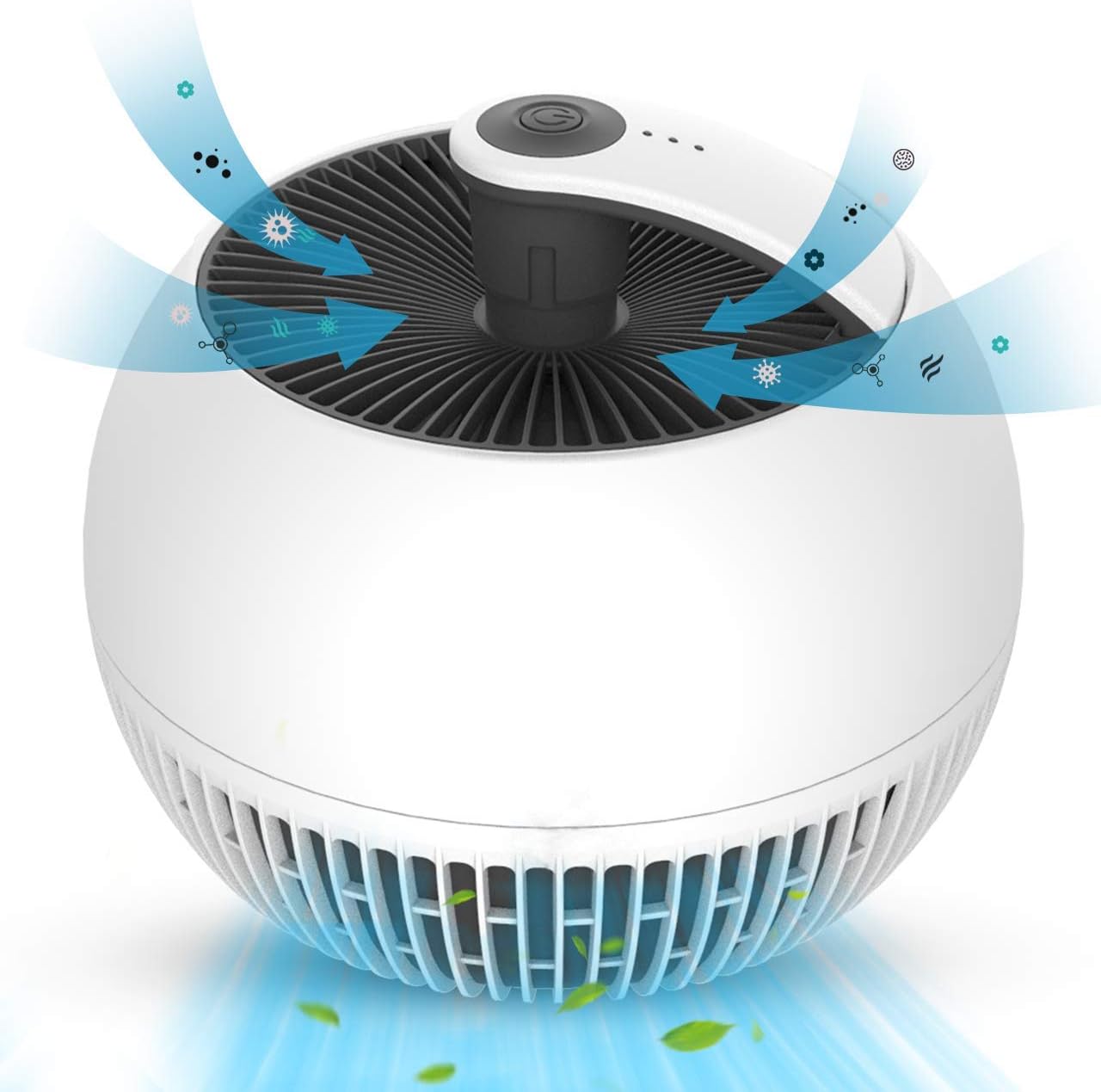 TRUSTECH HEAP Air Purifier for Home 3in1 Air Cleaner Filter with 3