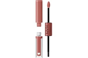 NYX PROFESSIONAL MAKEUP Shine Loud, Long-Lasting Liquid Lipstick with Clear Lip Gloss - Magic Maker (Dusty Nude Mauve)