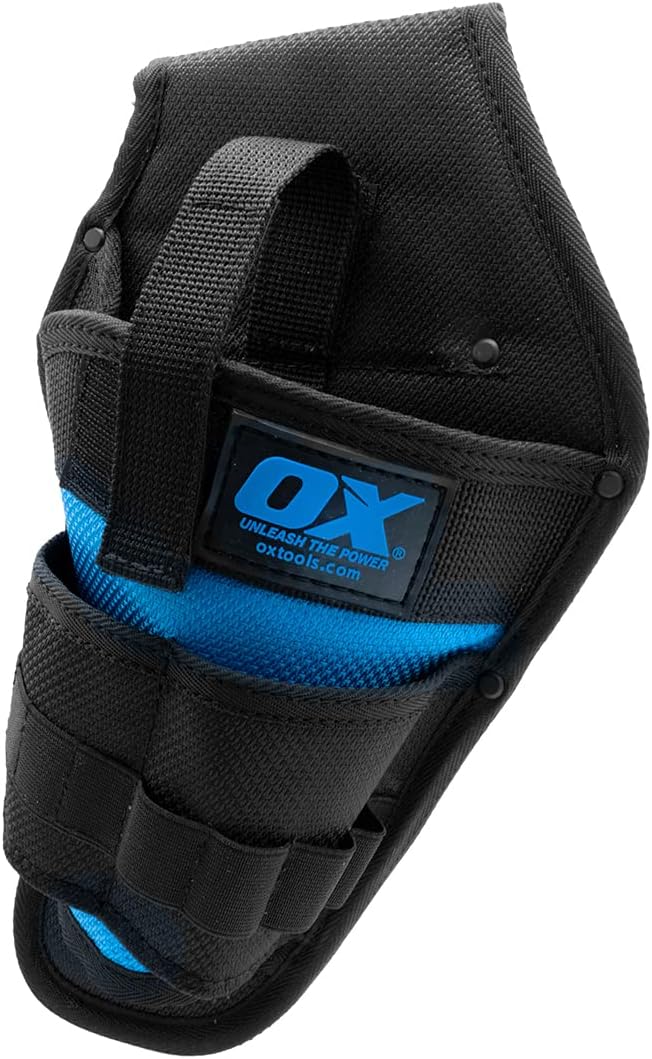 OX Pro Dynamic Nylon Cordless Drill Pouch Holder Tool Belt Work Gear