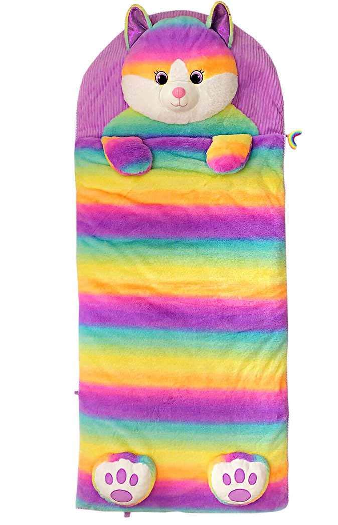 Kids' Home Store Cat Hugfun Animal Slumber Bag Kids' Bedding