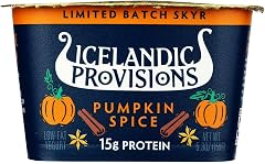Icelandic Provisions Pumpkin Low Fat Skyr, 5.3 OZ