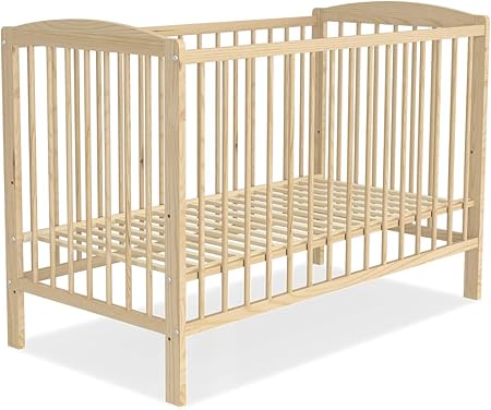 Lit Bebe Ada 60x1 Pin Livre Avec Le Sommier Amazon Fr Bebes Puericulture