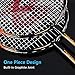 Badminton Racquet, Fostoy Badminton Racket Set-Professional Carbon Fiber Badminton Racket with 3 shuttlecocks and Carrying Bag-Perfect for Adults