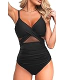 Tempt Me Plus Size Black Women One Piece Swimsuits