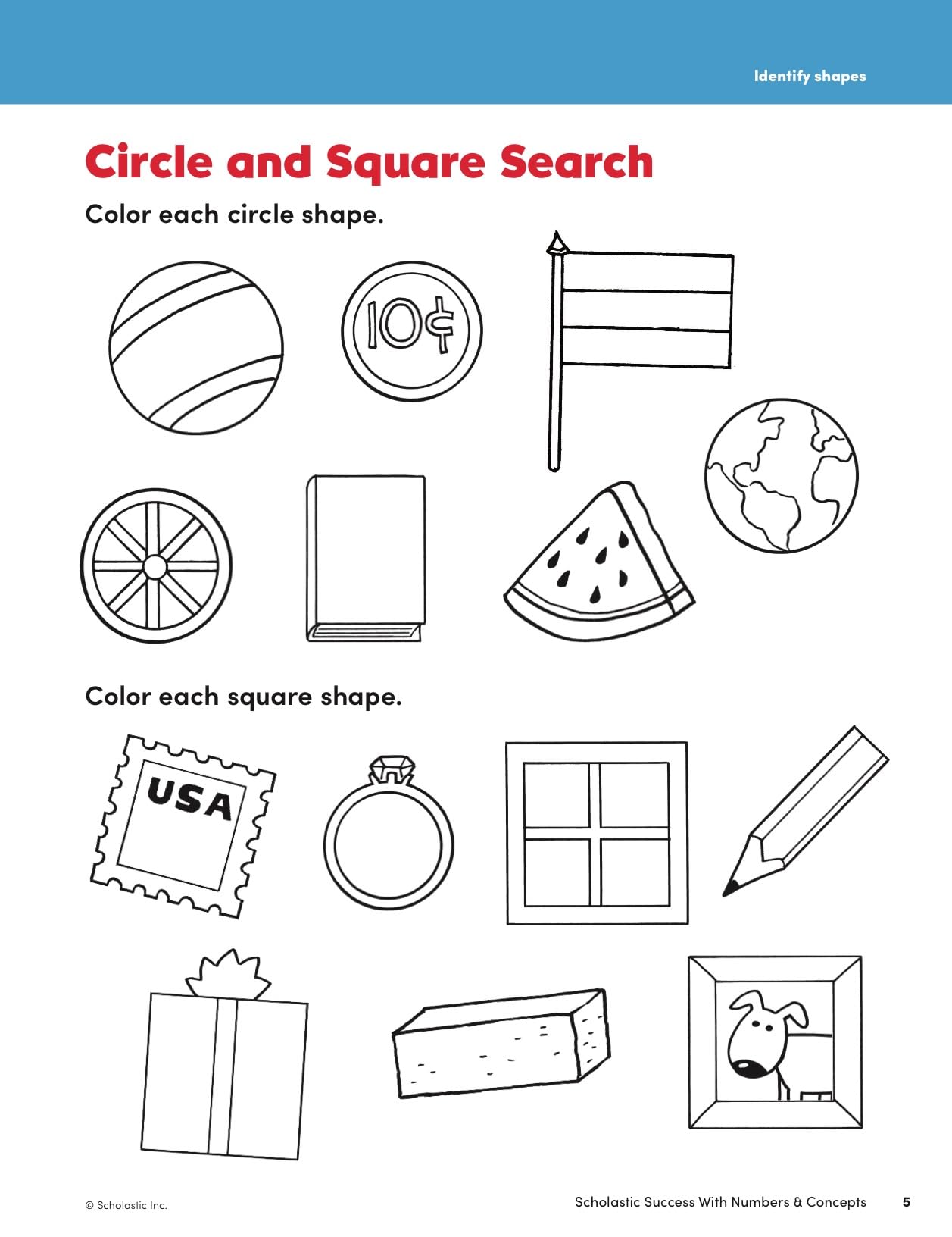 Scholastic Success with Numbers & Concepts Workbook (Scholastic Success; Grades Prek-k)