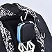 eBoot Earphone Square Carrying Case Earbud Storage Pouch with Carabiner for Cellphone Headset Earbuds and USB Cable, 5 Colors