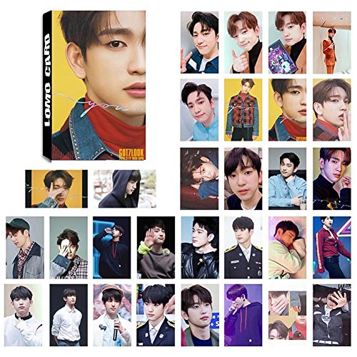 Skisneostype KPOP GOT7 Lomo Card Photo Album Photocard Prefect Gift for Fans I GOT7 (G-4)