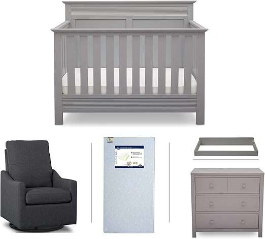 crib and drawer set
