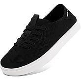 STQ Women's Fashion Sneakers with Fold-Down Heel | Easy Slide-On Casual Shoes for Travel, Work Commute, Daily Wear