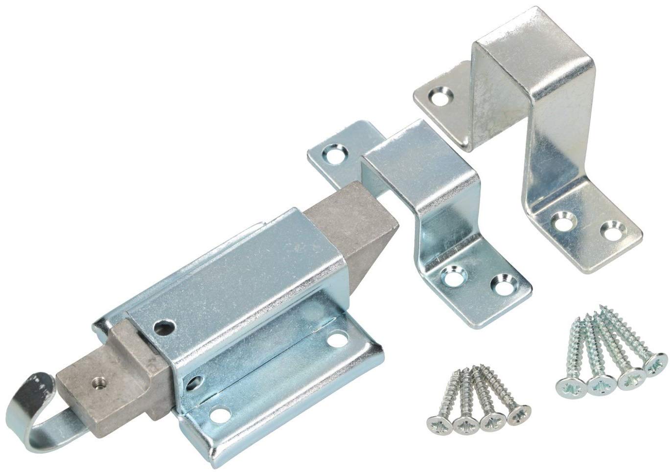 KOTARBAU® Catch 53 x 52 cm Snap Lock Skylight Catch Window Lock Spring Latch Galvanised Window Latch Steel Robust Mounting Elements