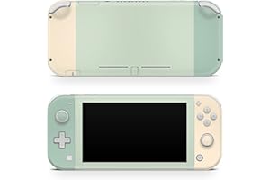 Tacky Design Retro Classic Decal Skin Compatible with Nintendo Switch Lite Skin Wrap, Kawaii Color Blocking Skin for Nintendo Switch Lite Stickers, Premium Vinyl 3M Full Wrap Cover Decal