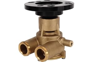 Crank Mounted Sea Raw Water Pump, Powerful 857451 1-1/4in Inlet for Marine